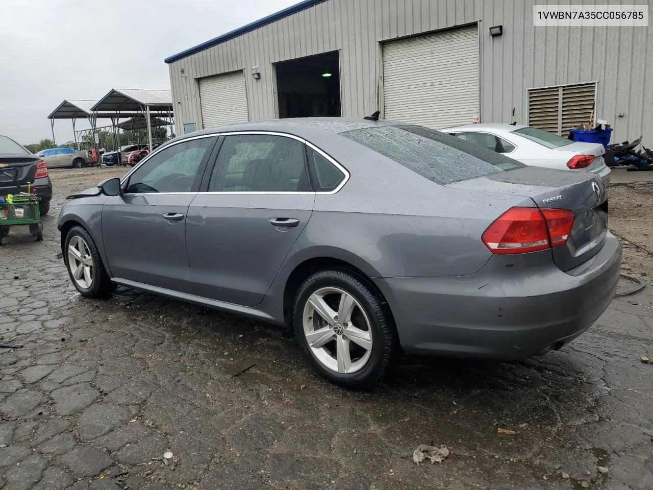 2012 Volkswagen Passat Se VIN: 1VWBN7A35CC056785 Lot: 71292944