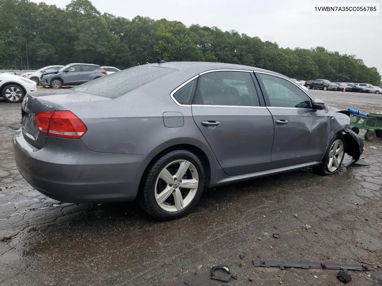 1VWBN7A35CC056785 2012 Volkswagen Passat Se