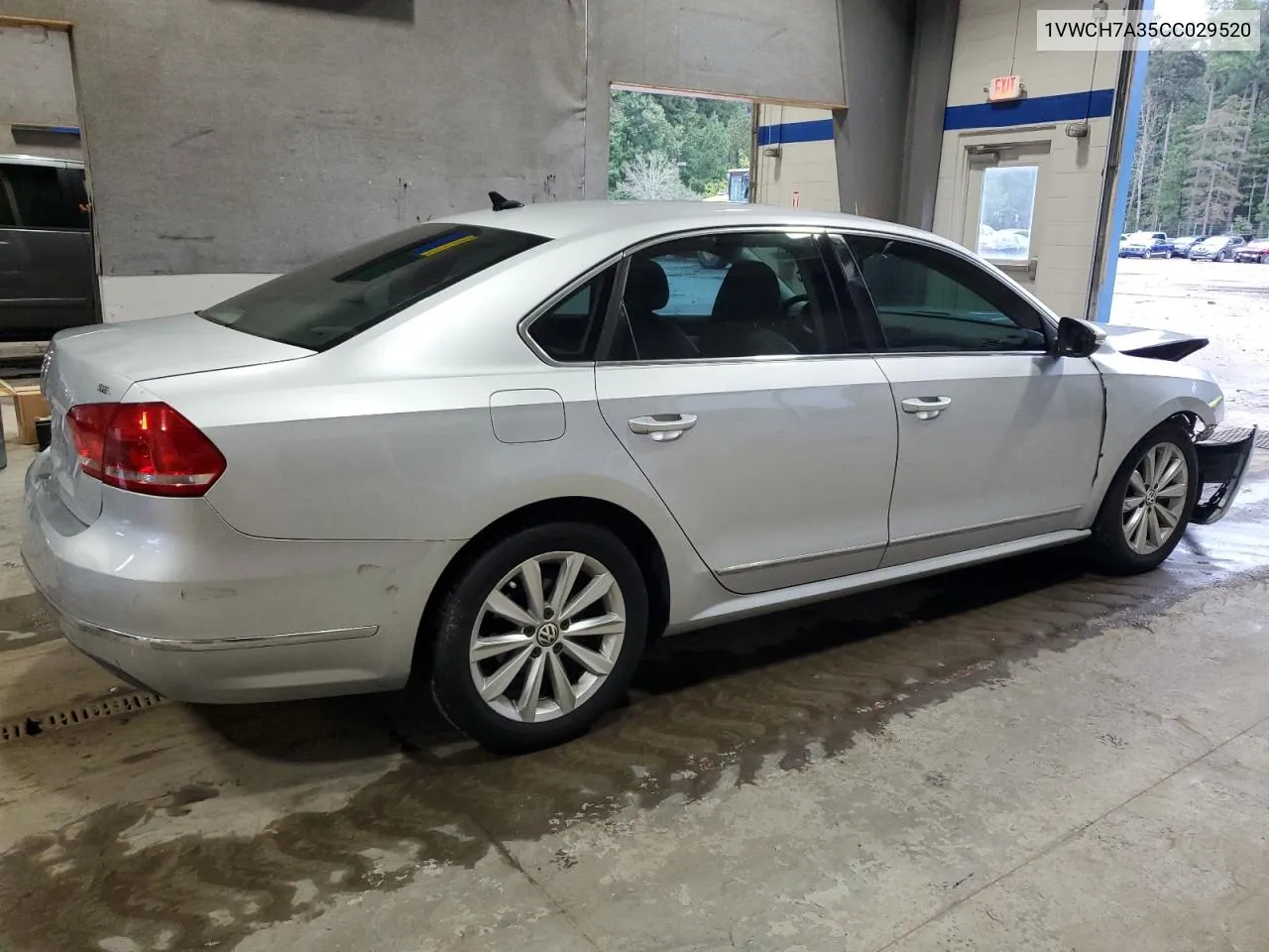 2012 Volkswagen Passat Sel VIN: 1VWCH7A35CC029520 Lot: 72904304