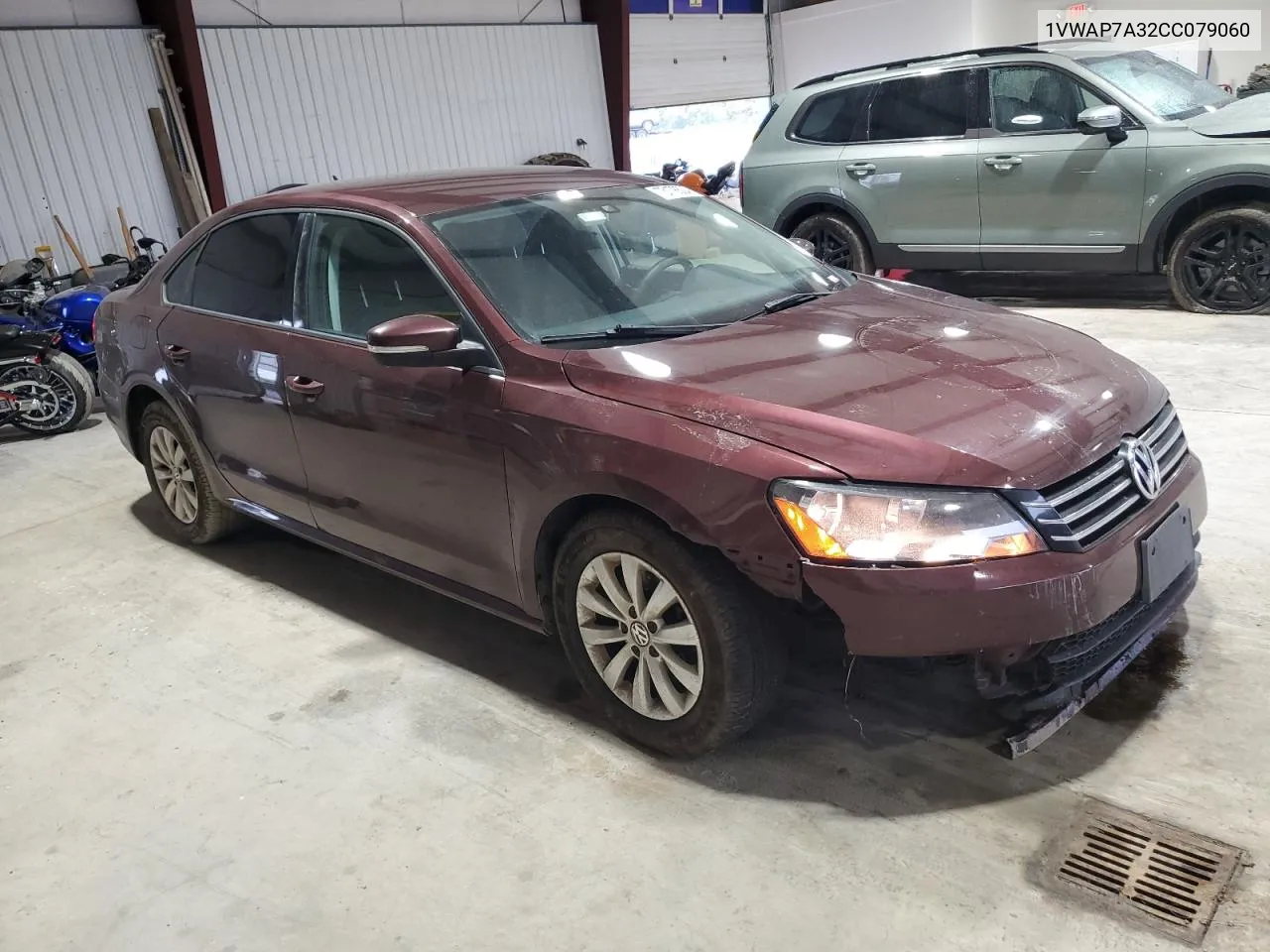 1VWAP7A32CC079060 2012 Volkswagen Passat S