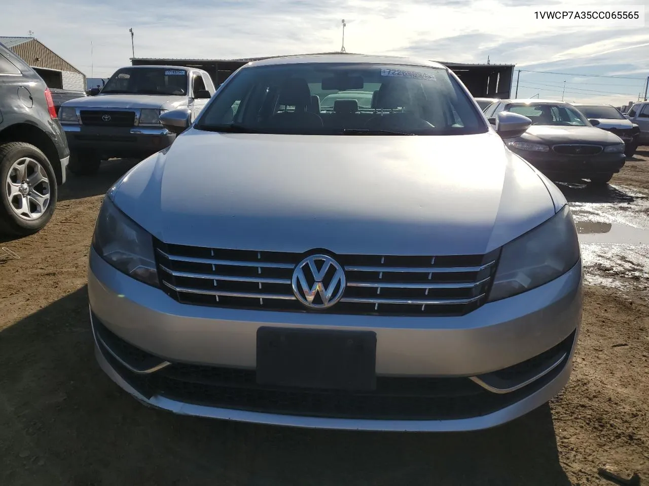 2012 Volkswagen Passat Sel VIN: 1VWCP7A35CC065565 Lot: 74614694