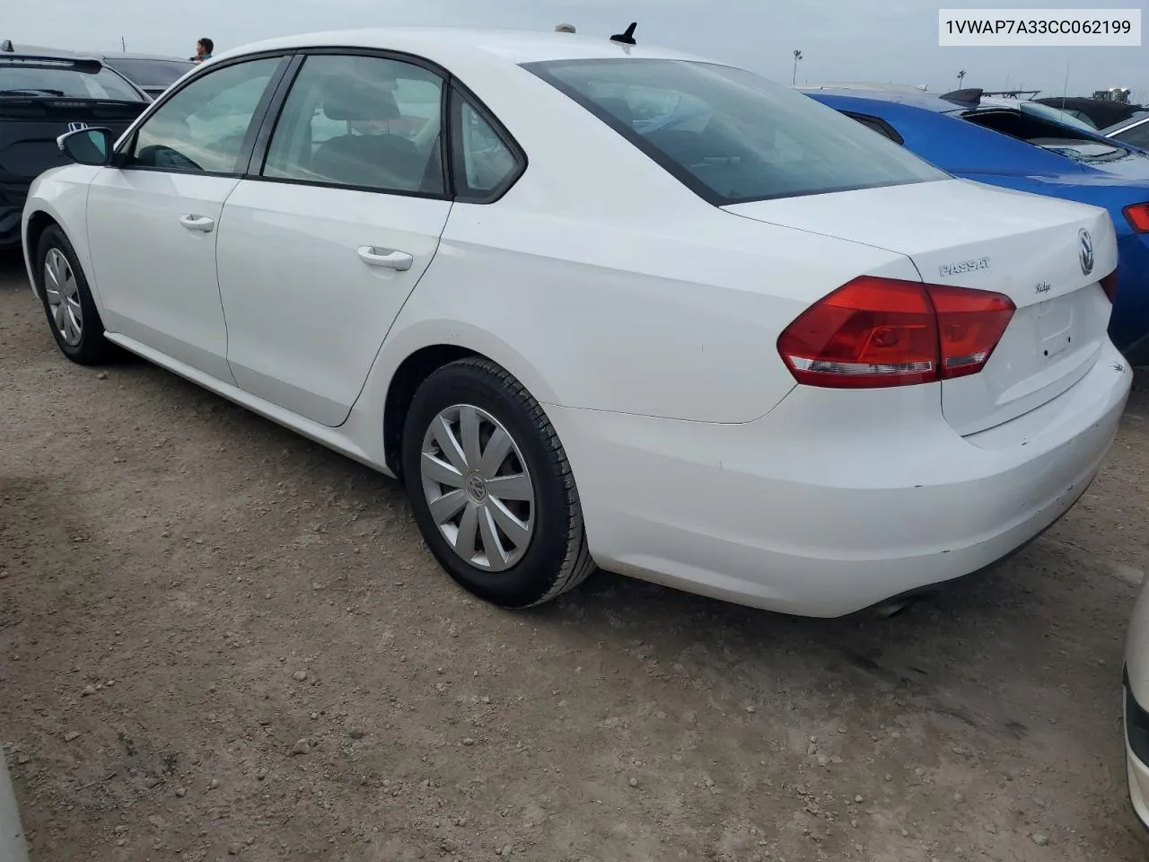 2012 Volkswagen Passat S VIN: 1VWAP7A33CC062199 Lot: 76628824