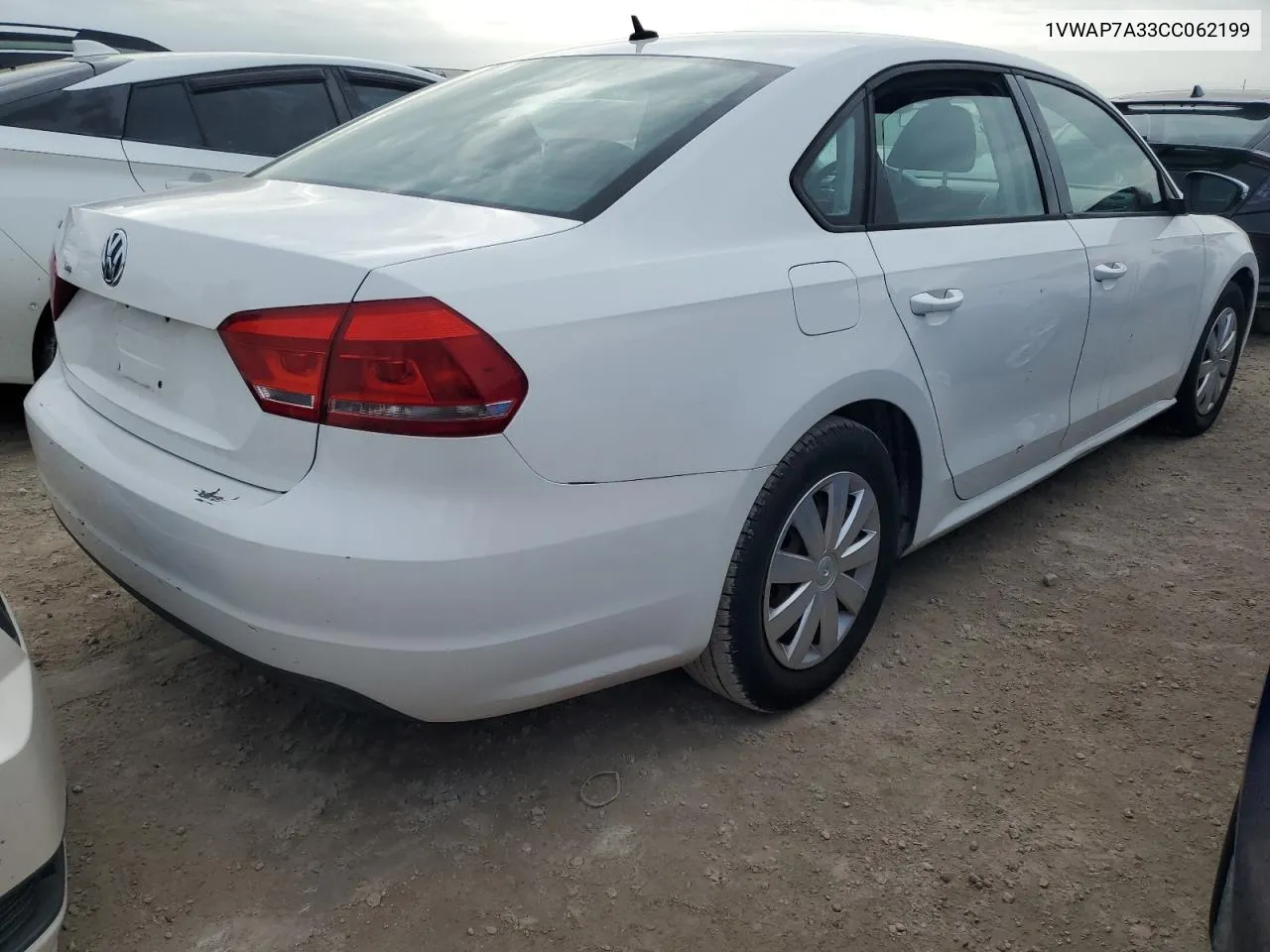 2012 Volkswagen Passat S VIN: 1VWAP7A33CC062199 Lot: 76628824