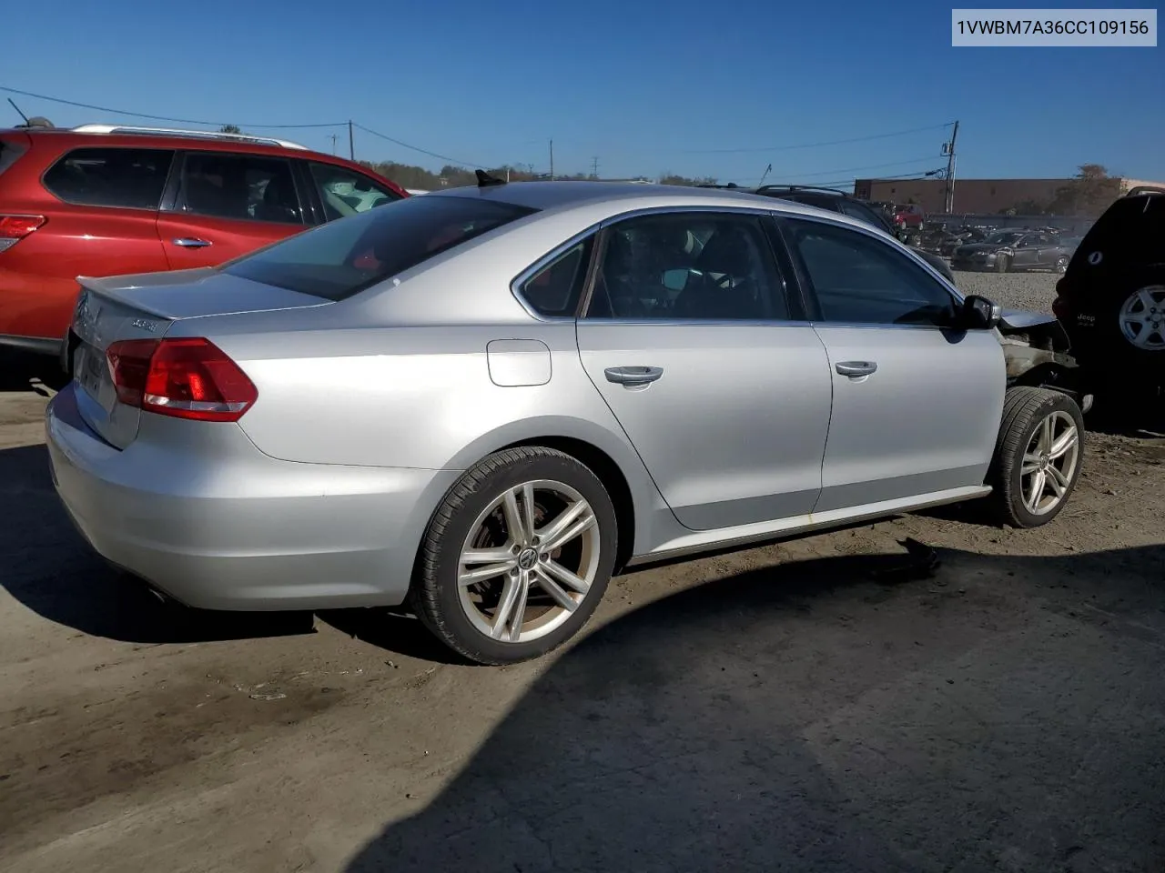 1VWBM7A36CC109156 2012 Volkswagen Passat Se