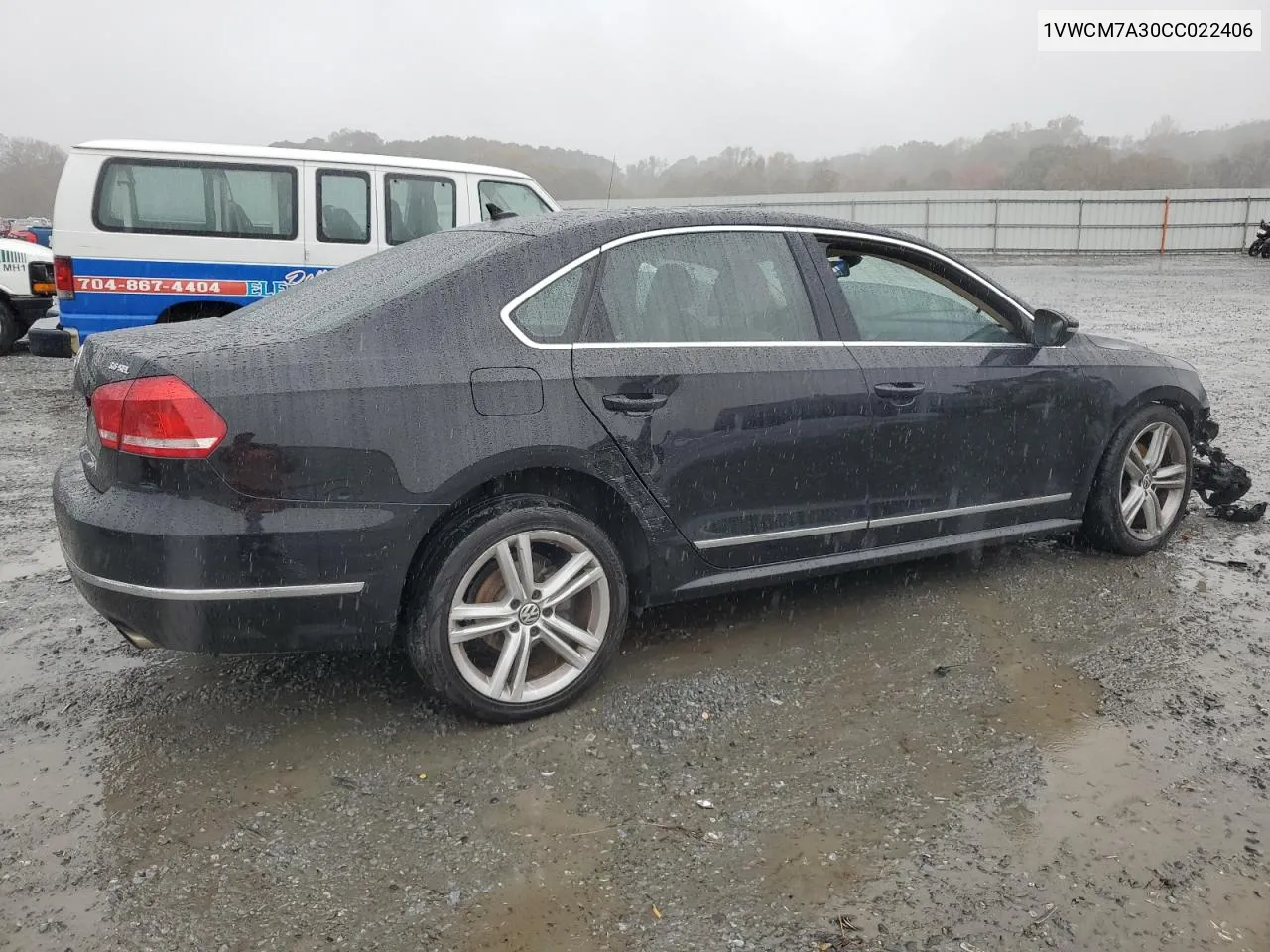 2012 Volkswagen Passat Sel VIN: 1VWCM7A30CC022406 Lot: 79194724