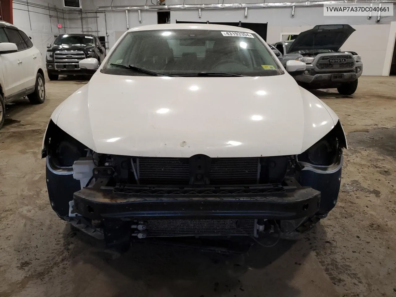 1VWAP7A37DC040661 2013 Volkswagen Passat S