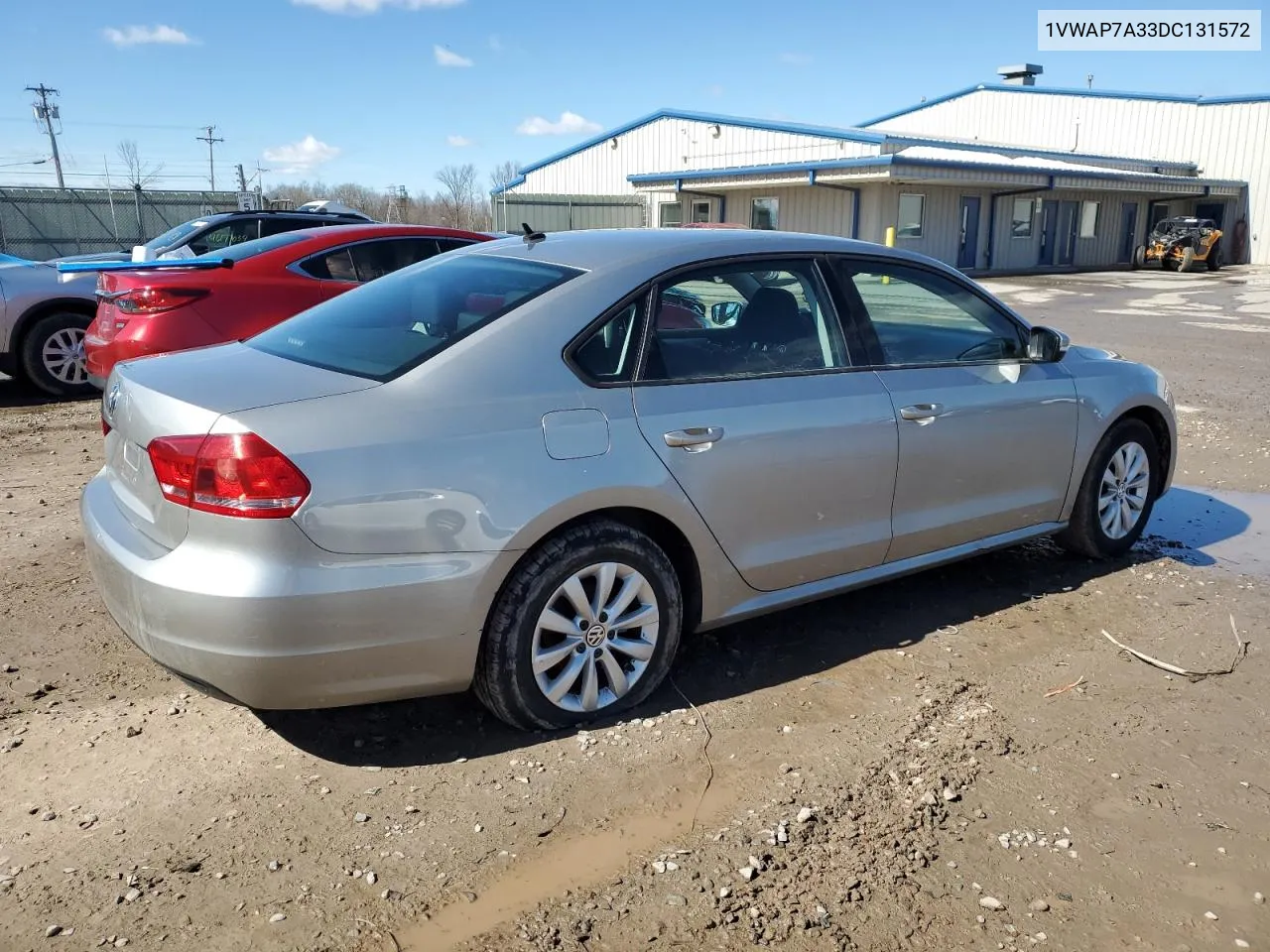 2013 Volkswagen Passat S VIN: 1VWAP7A33DC131572 Lot: 46005444