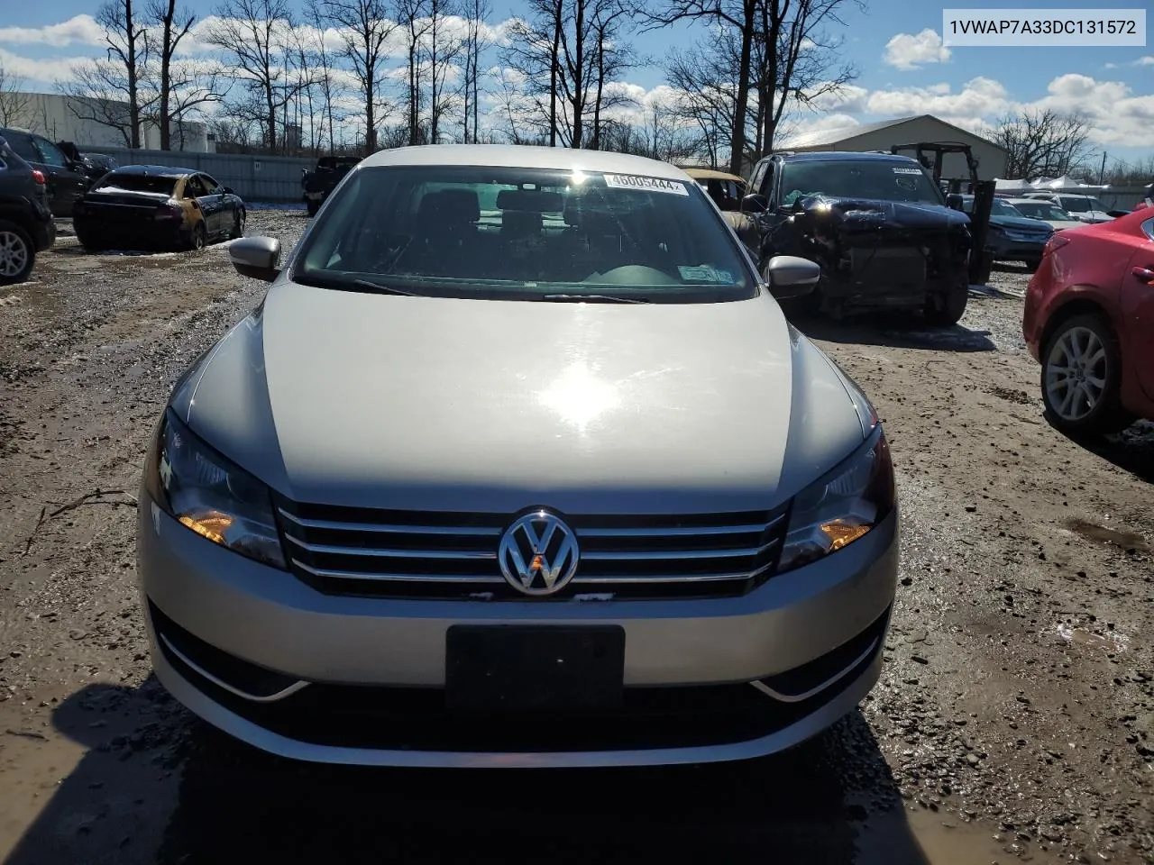 2013 Volkswagen Passat S VIN: 1VWAP7A33DC131572 Lot: 46005444