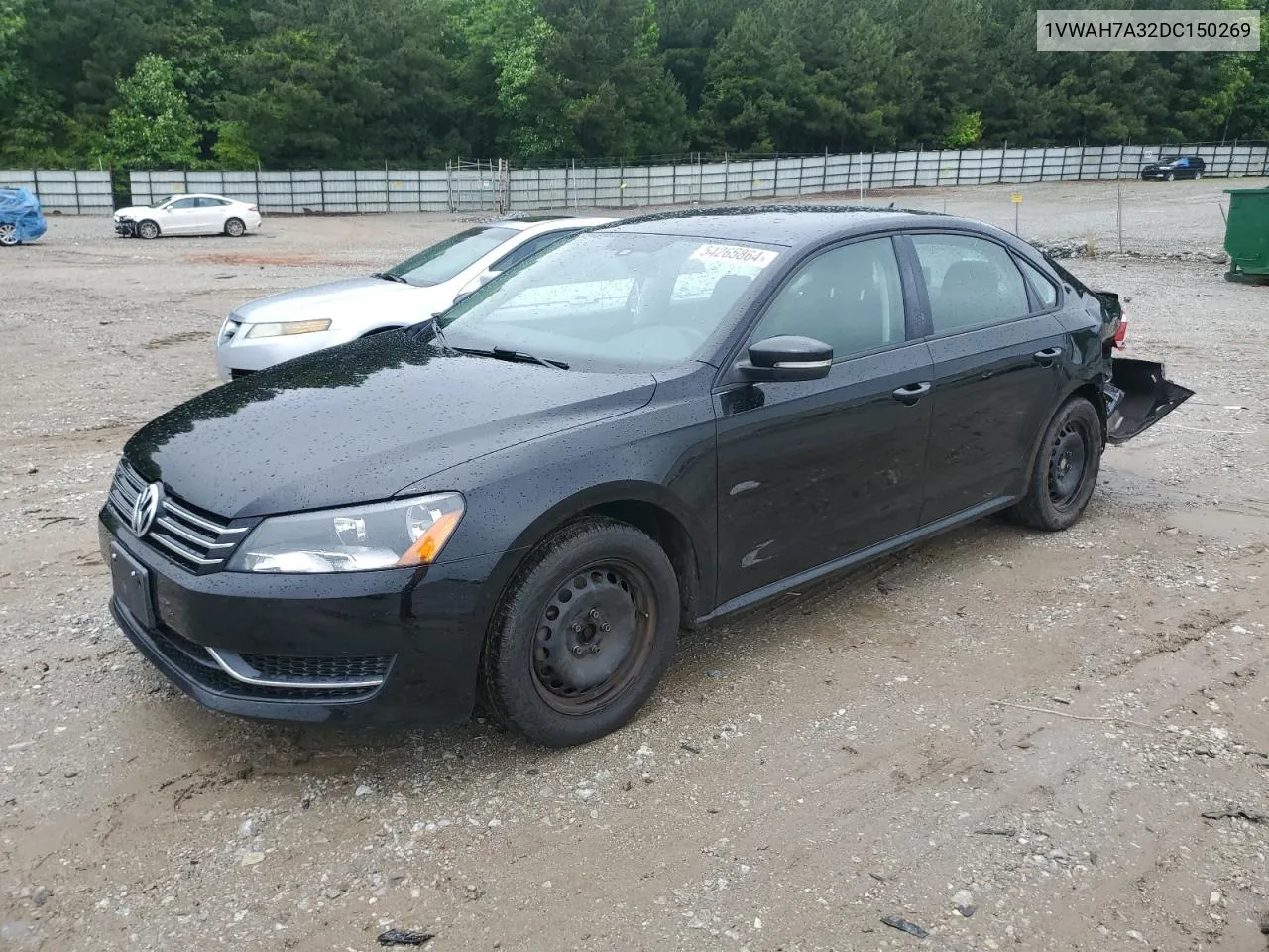 1VWAH7A32DC150269 2013 Volkswagen Passat S