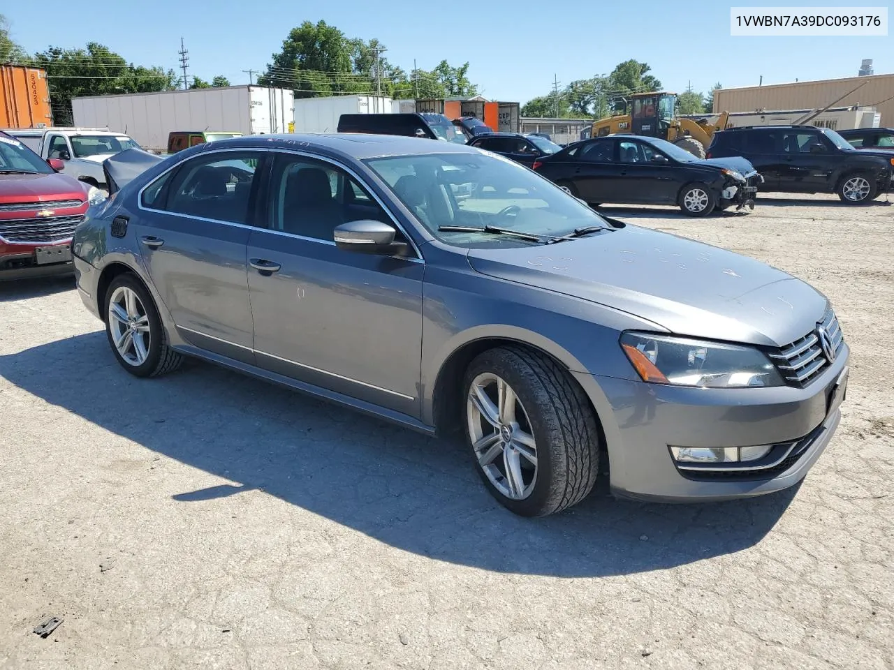 2013 Volkswagen Passat Se VIN: 1VWBN7A39DC093176 Lot: 58967284