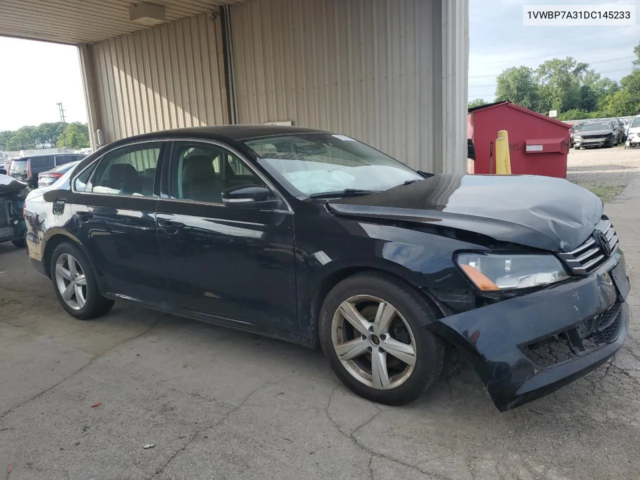 2013 Volkswagen Passat Se VIN: 1VWBP7A31DC145233 Lot: 60832864