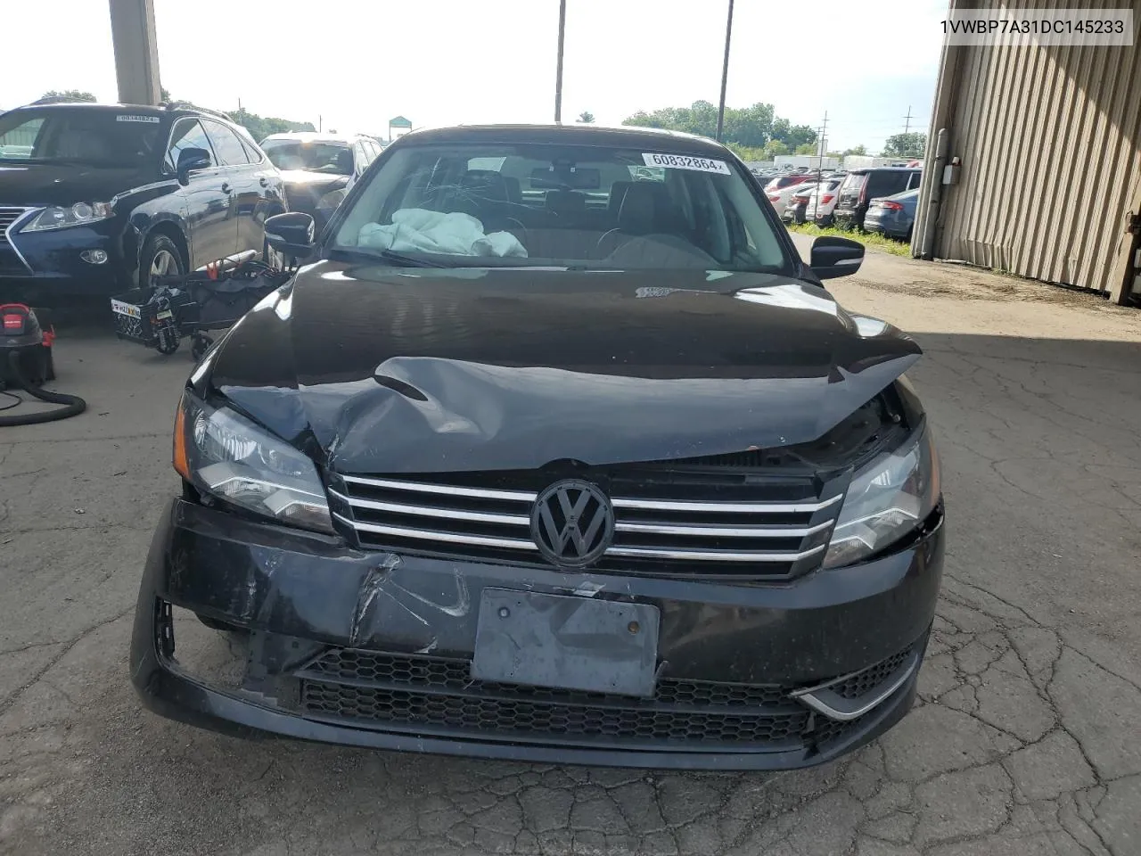 2013 Volkswagen Passat Se VIN: 1VWBP7A31DC145233 Lot: 60832864