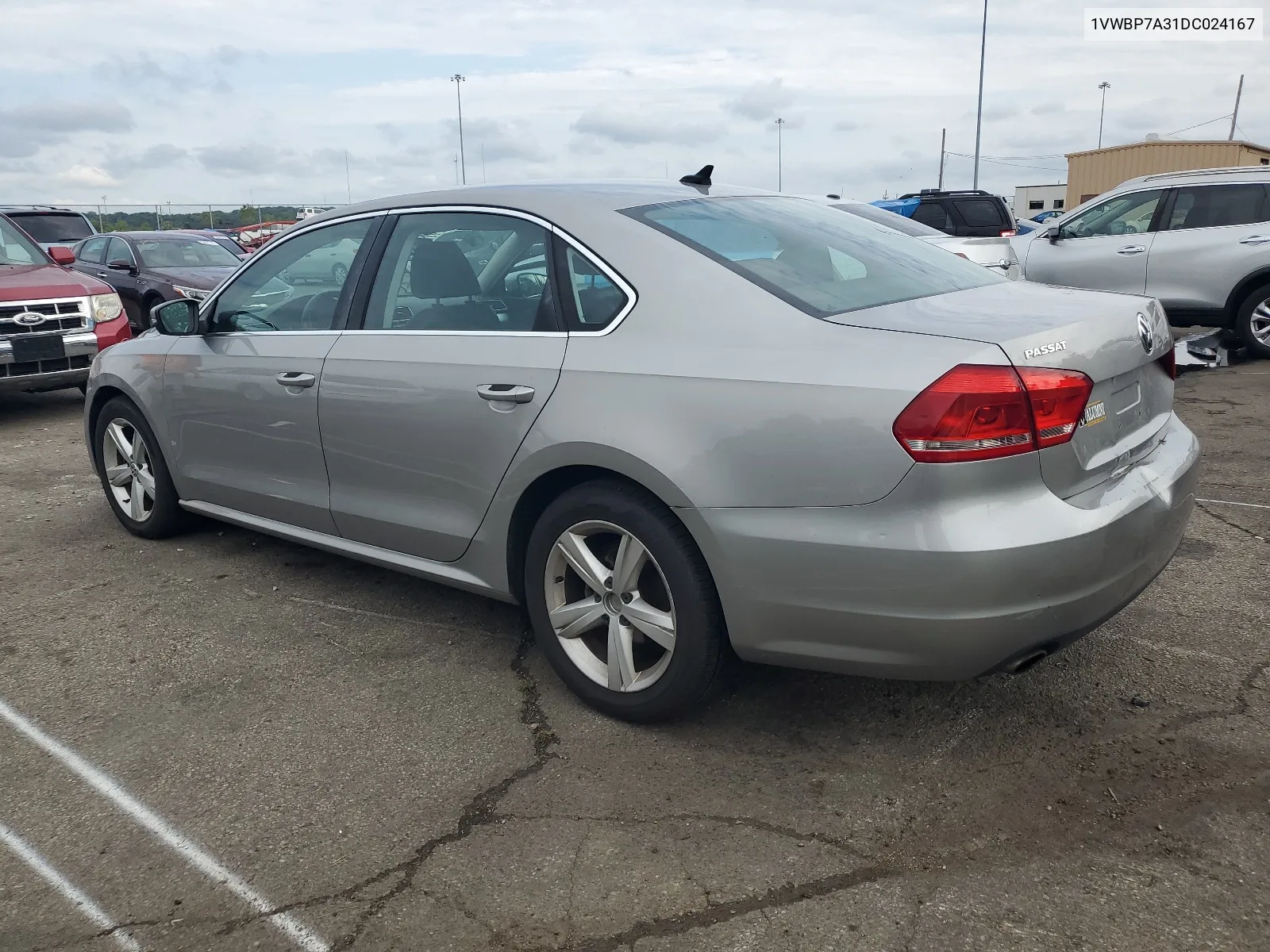 1VWBP7A31DC024167 2013 Volkswagen Passat Se