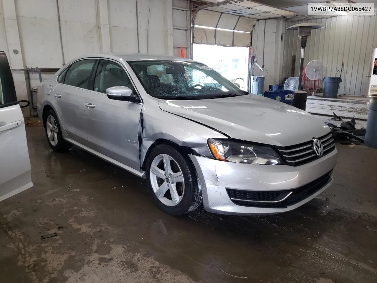 2013 Volkswagen Passat Se VIN: 1VWBP7A38DC065427 Lot: 63664354