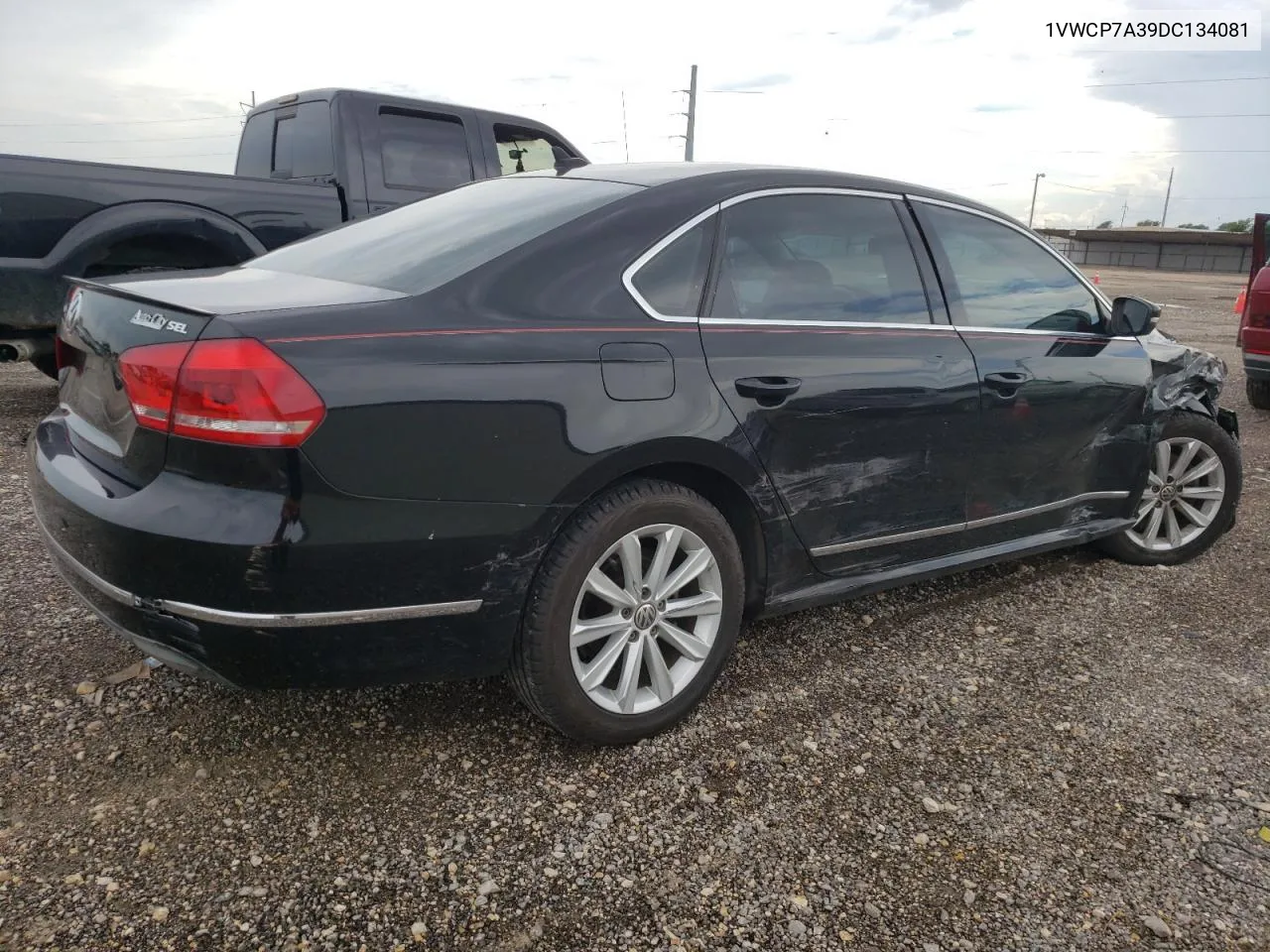 2013 Volkswagen Passat Sel VIN: 1VWCP7A39DC134081 Lot: 63807994