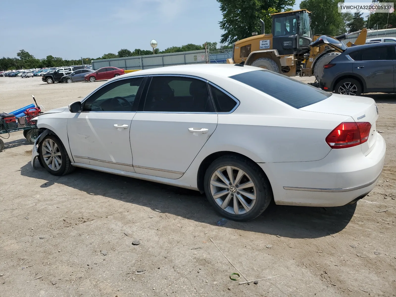 2013 Volkswagen Passat Sel VIN: 1VWCH7A32DC005337 Lot: 64099914