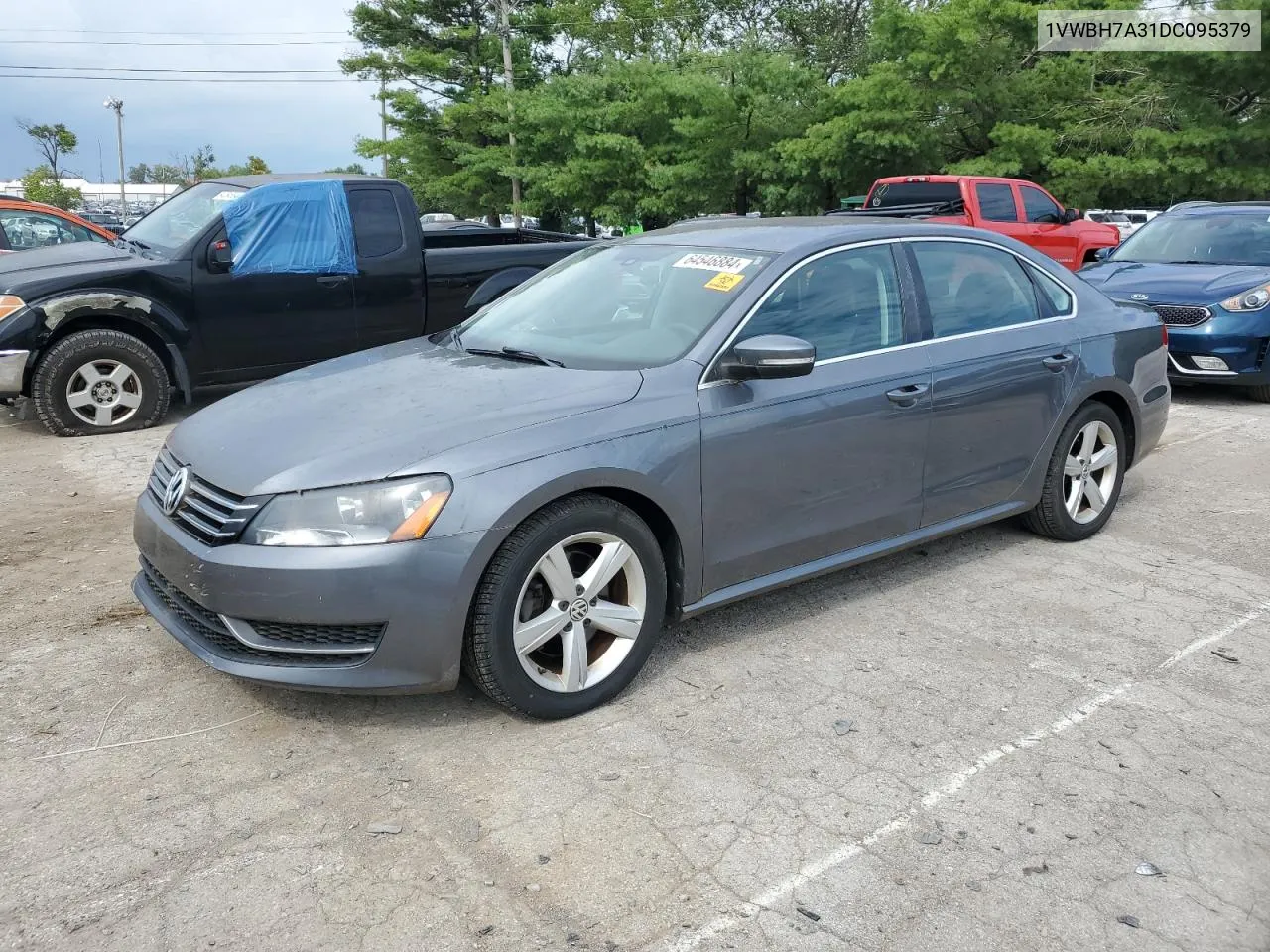 2013 Volkswagen Passat Se VIN: 1VWBH7A31DC095379 Lot: 64546884