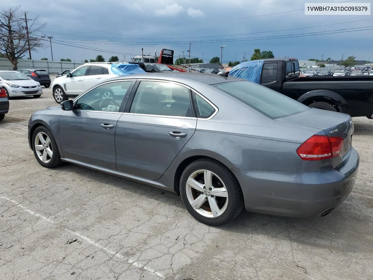 2013 Volkswagen Passat Se VIN: 1VWBH7A31DC095379 Lot: 64546884