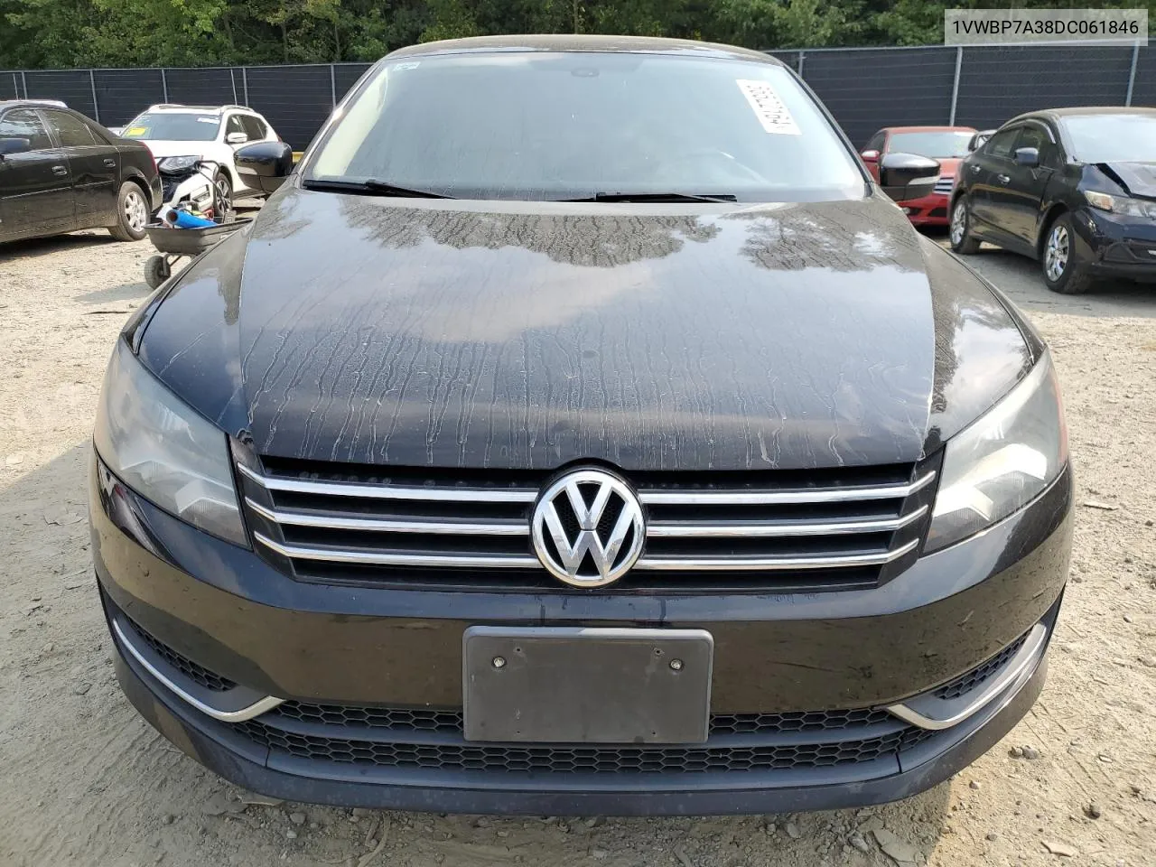 1VWBP7A38DC061846 2013 Volkswagen Passat Se