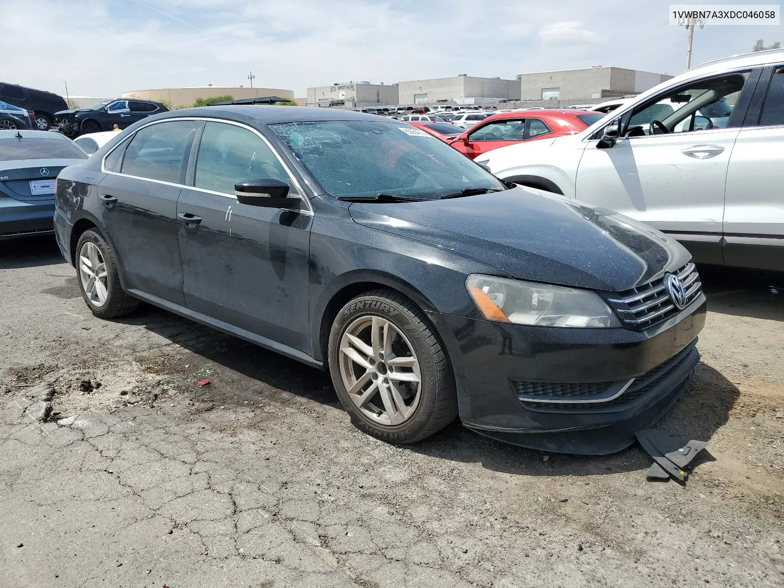 1VWBN7A3XDC046058 2013 Volkswagen Passat Se