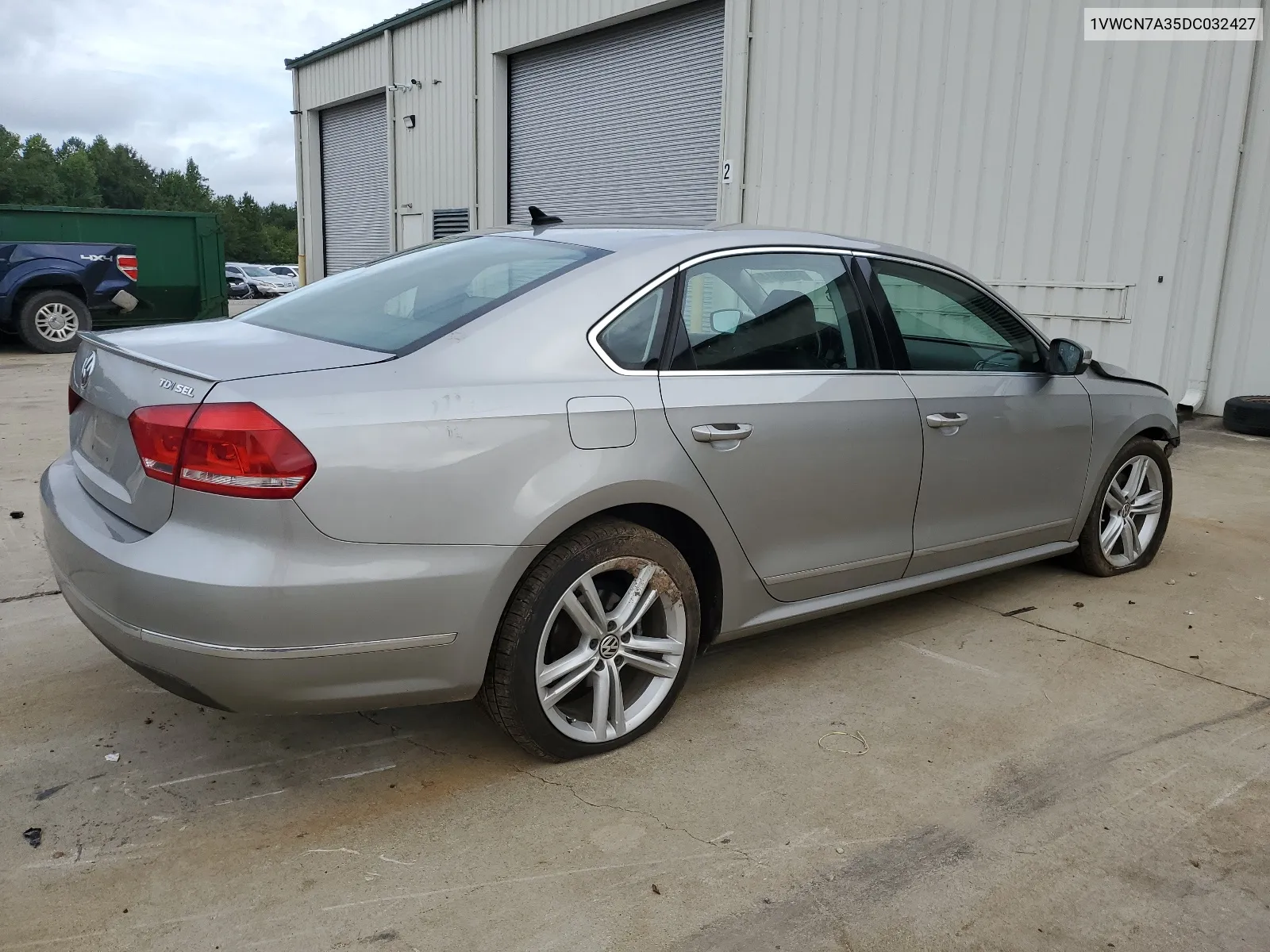 1VWCN7A35DC032427 2013 Volkswagen Passat Sel