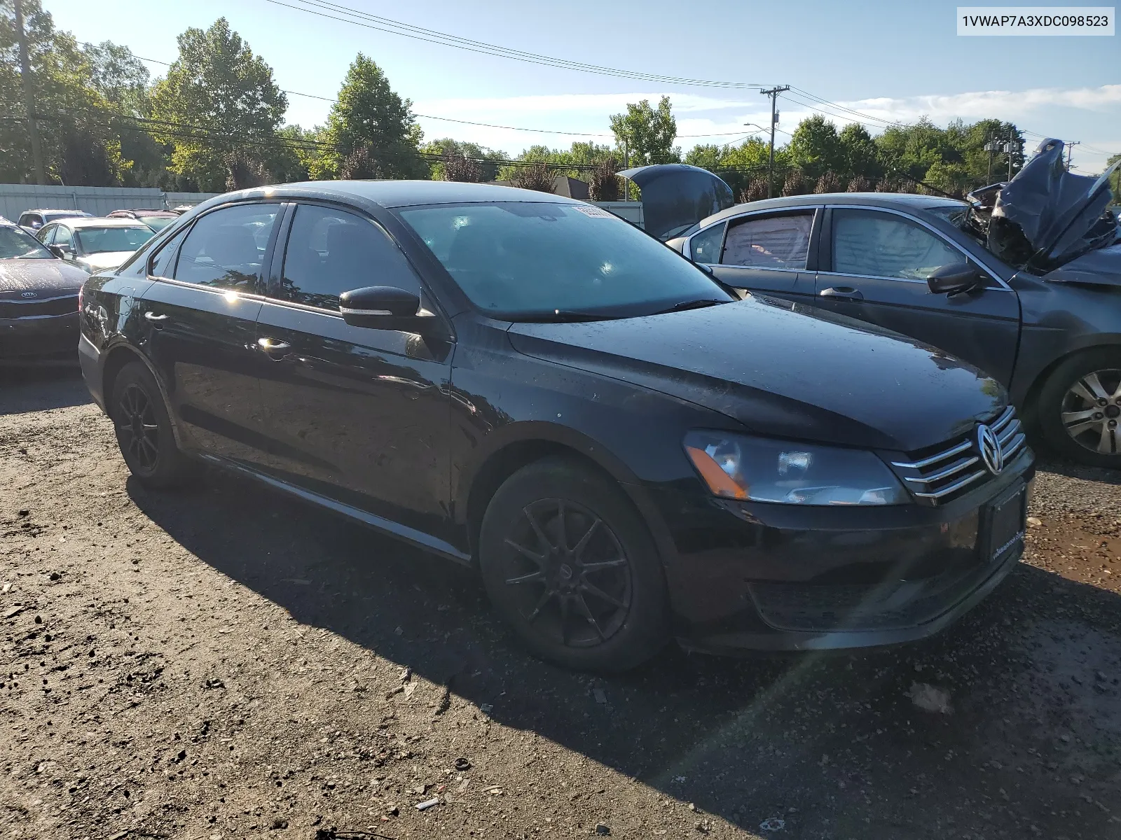 1VWAP7A3XDC098523 2013 Volkswagen Passat S