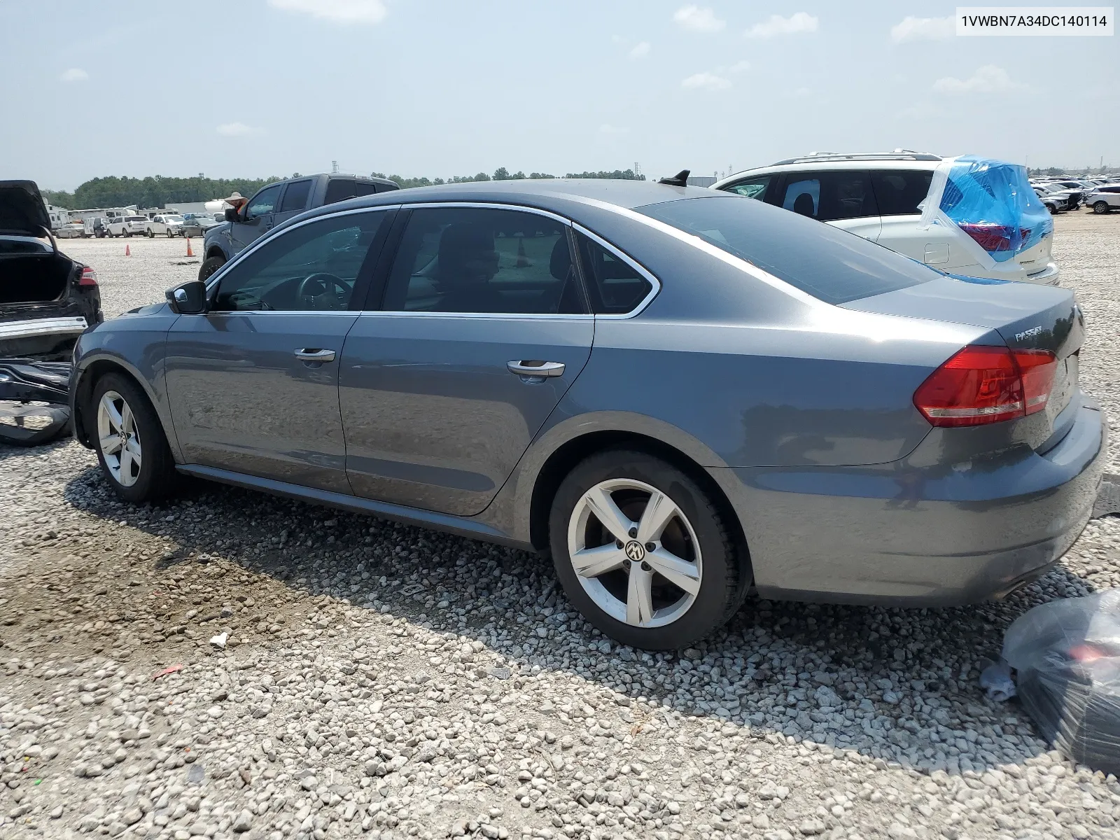 2013 Volkswagen Passat Se VIN: 1VWBN7A34DC140114 Lot: 66172814