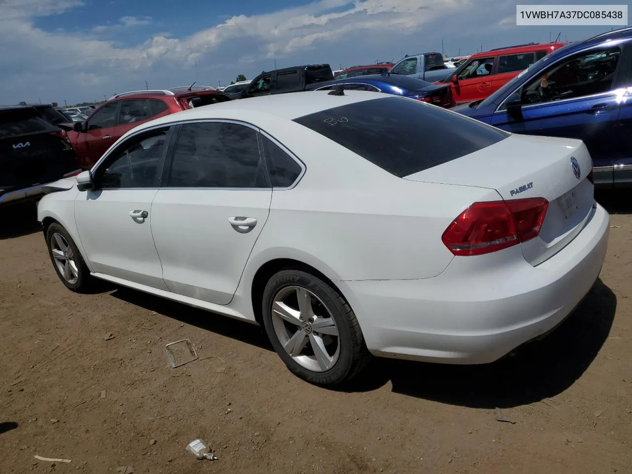 2013 Volkswagen Passat Se VIN: 1VWBH7A37DC085438 Lot: 66510164