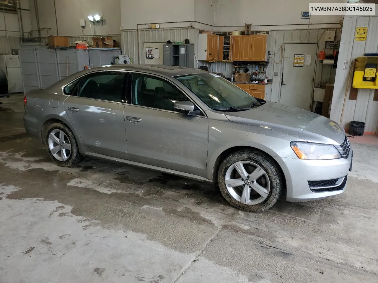 2013 Volkswagen Passat Se VIN: 1VWBN7A38DC145025 Lot: 66960194