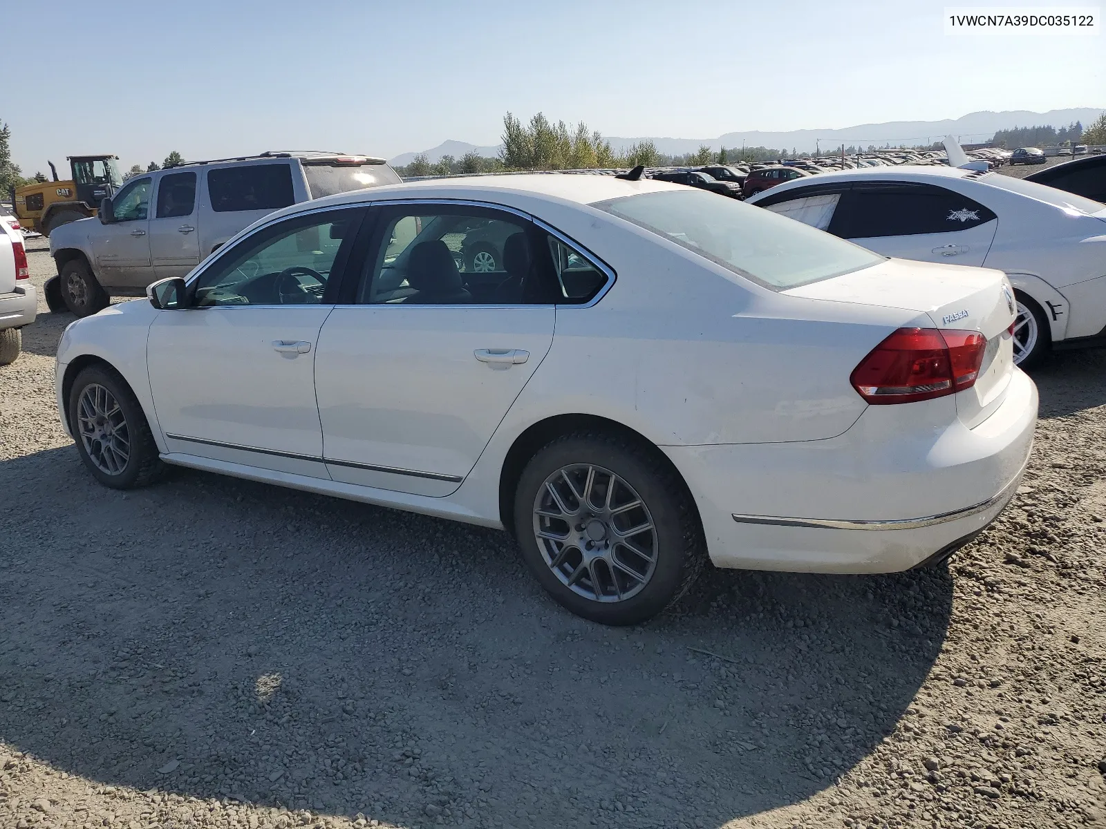 1VWCN7A39DC035122 2013 Volkswagen Passat Sel