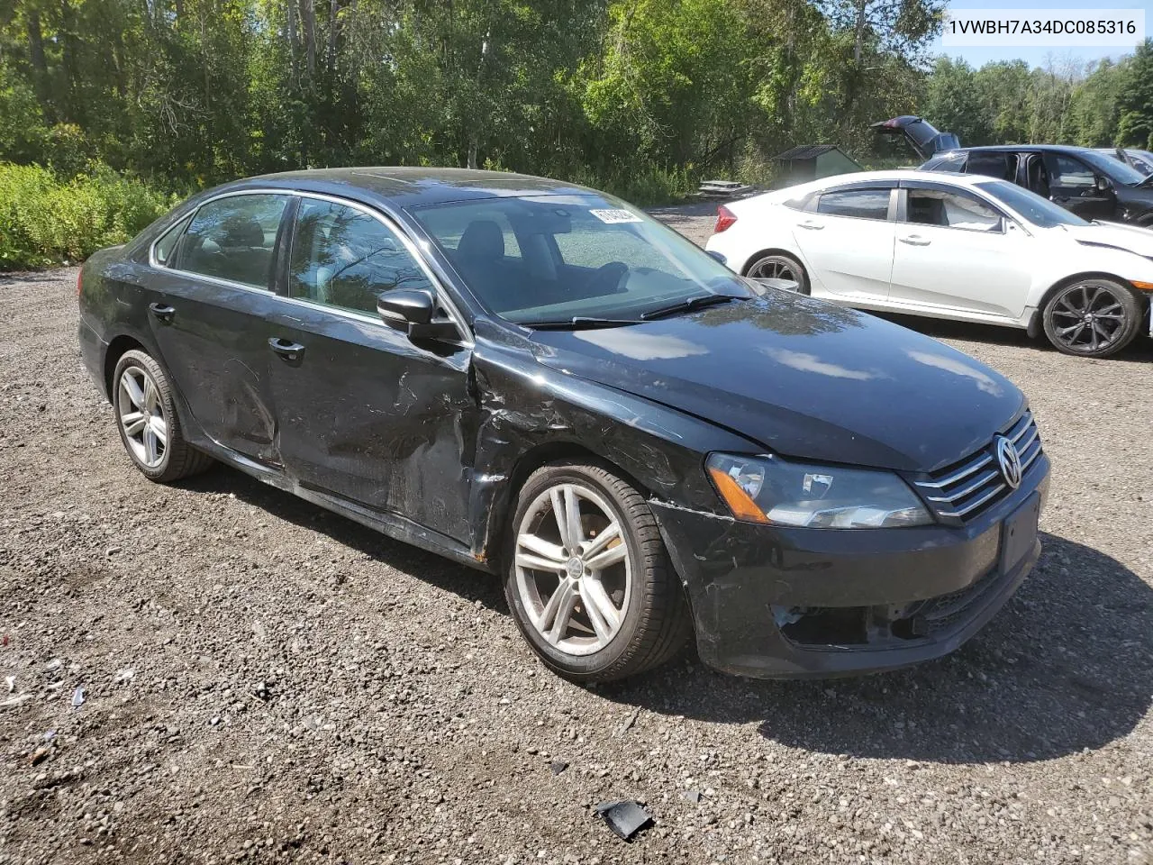 2013 Volkswagen Passat Se VIN: 1VWBH7A34DC085316 Lot: 67643294