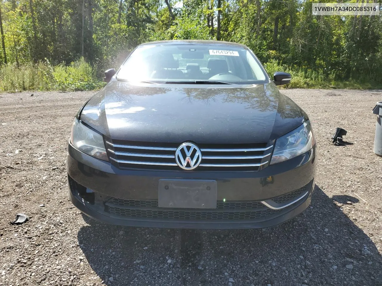 1VWBH7A34DC085316 2013 Volkswagen Passat Se