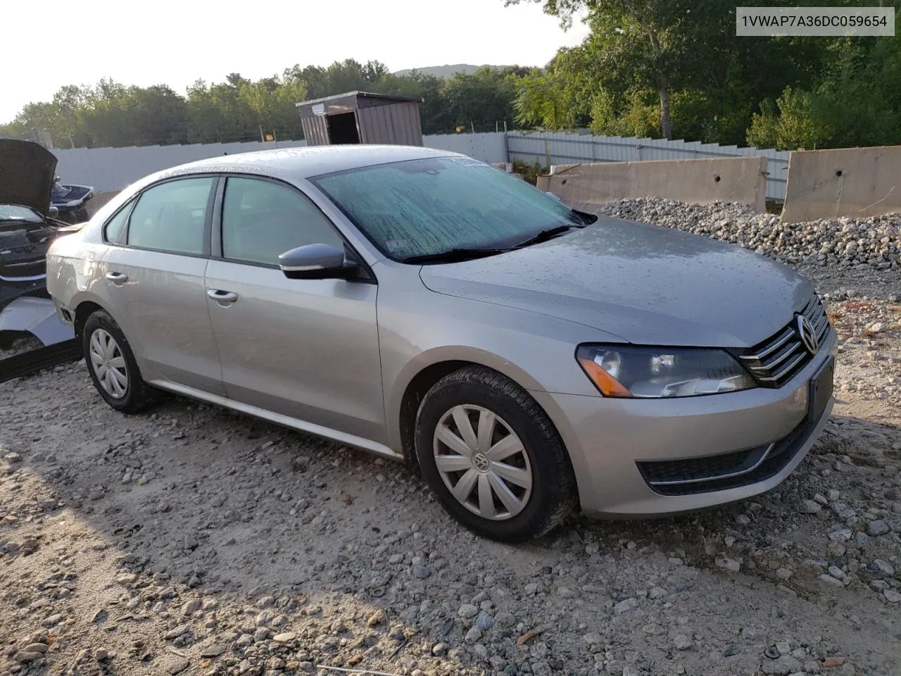 1VWAP7A36DC059654 2013 Volkswagen Passat S