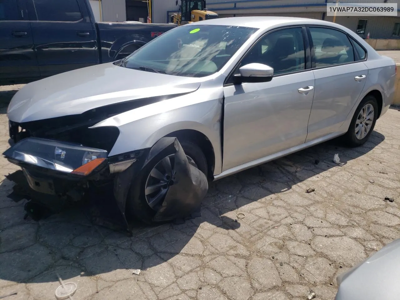 2013 Volkswagen Passat S VIN: 1VWAP7A32DC063989 Lot: 68214094