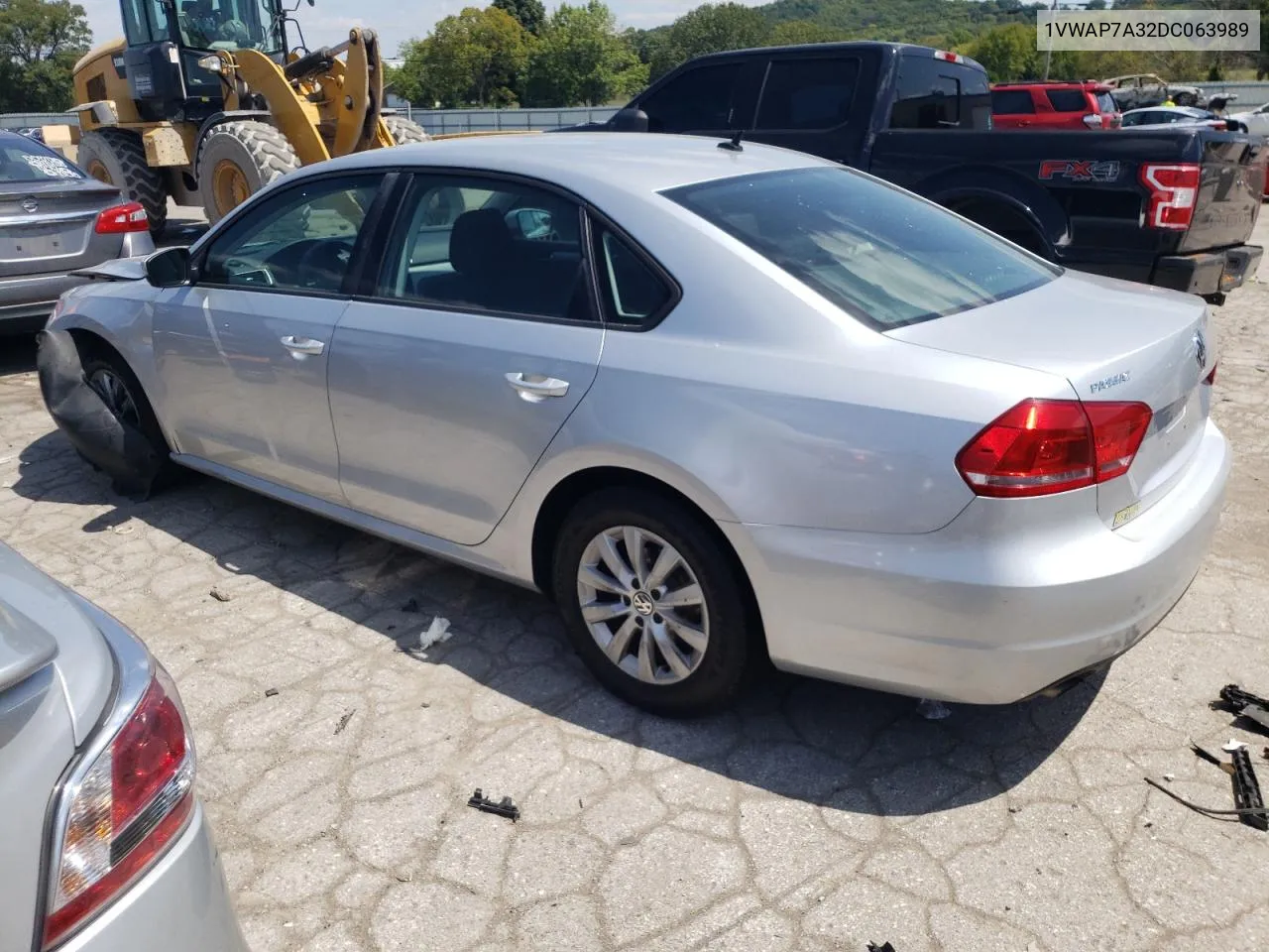 2013 Volkswagen Passat S VIN: 1VWAP7A32DC063989 Lot: 68214094