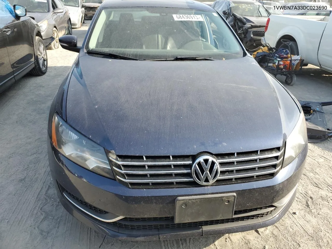 1VWBN7A33DC023690 2013 Volkswagen Passat Se