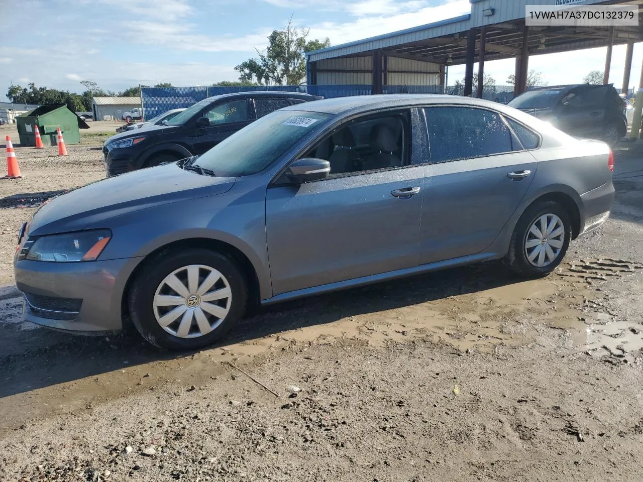 2013 Volkswagen Passat S VIN: 1VWAH7A37DC132379 Lot: 68628974