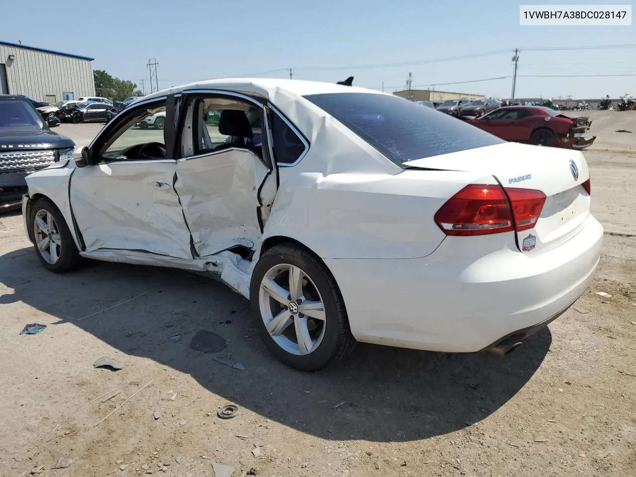 2013 Volkswagen Passat Se VIN: 1VWBH7A38DC028147 Lot: 69012644