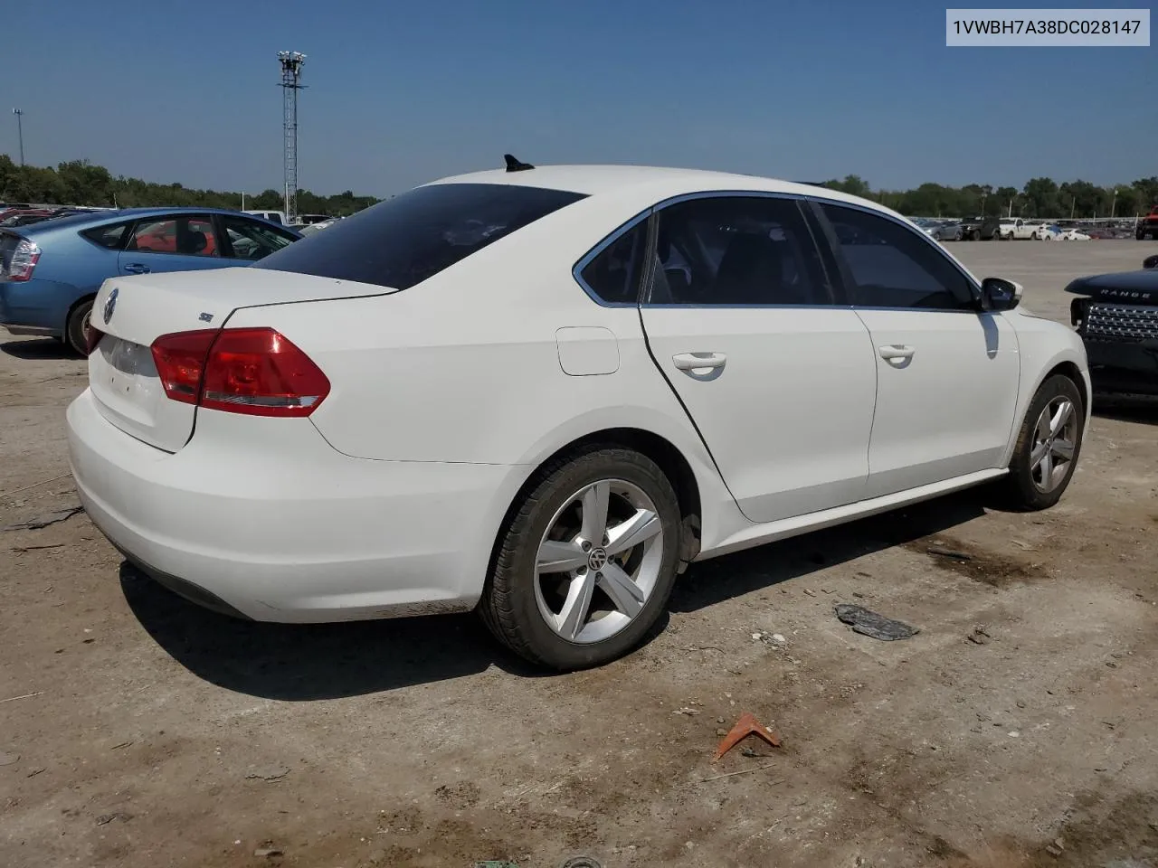 2013 Volkswagen Passat Se VIN: 1VWBH7A38DC028147 Lot: 69012644