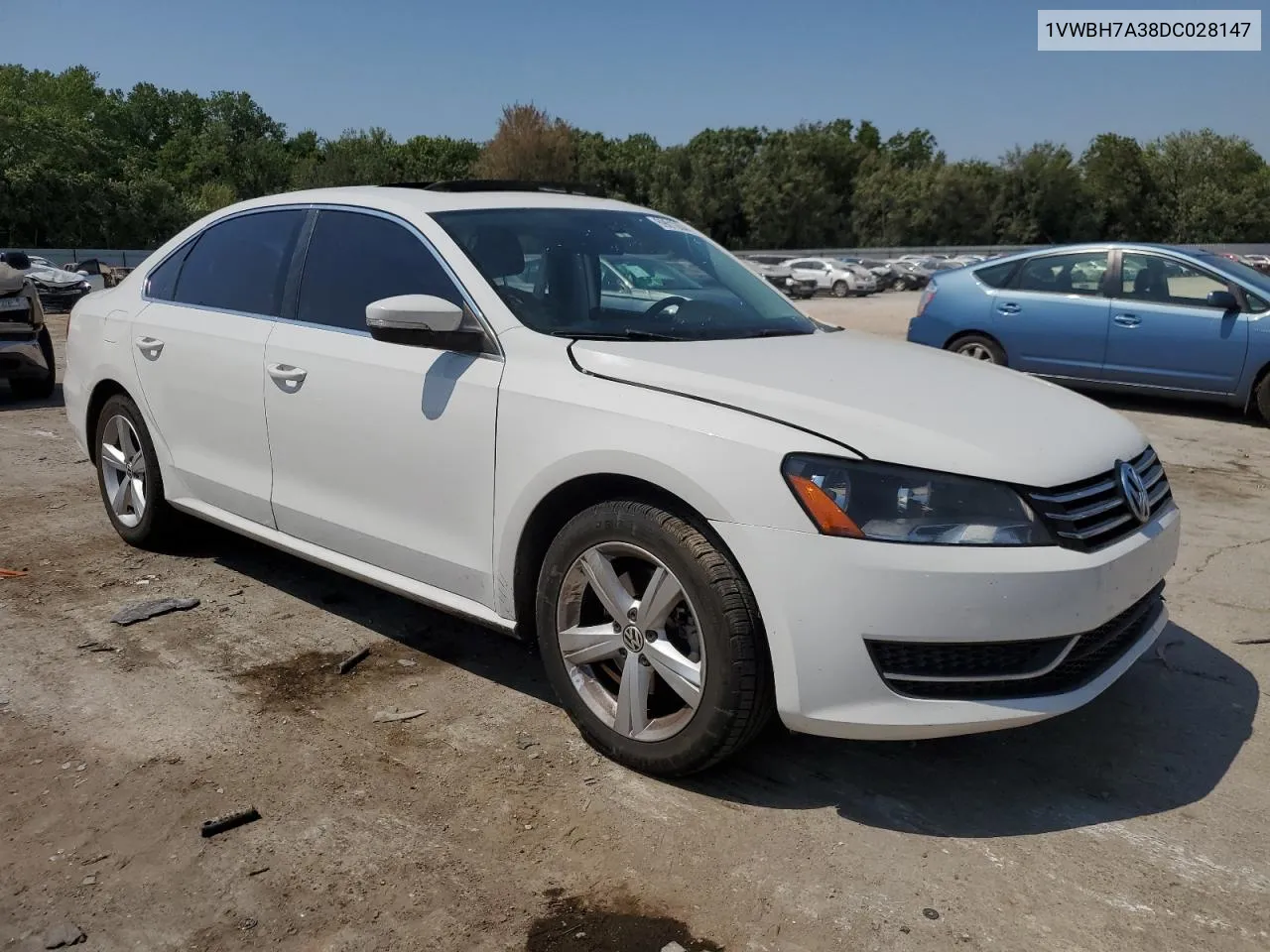 2013 Volkswagen Passat Se VIN: 1VWBH7A38DC028147 Lot: 69012644