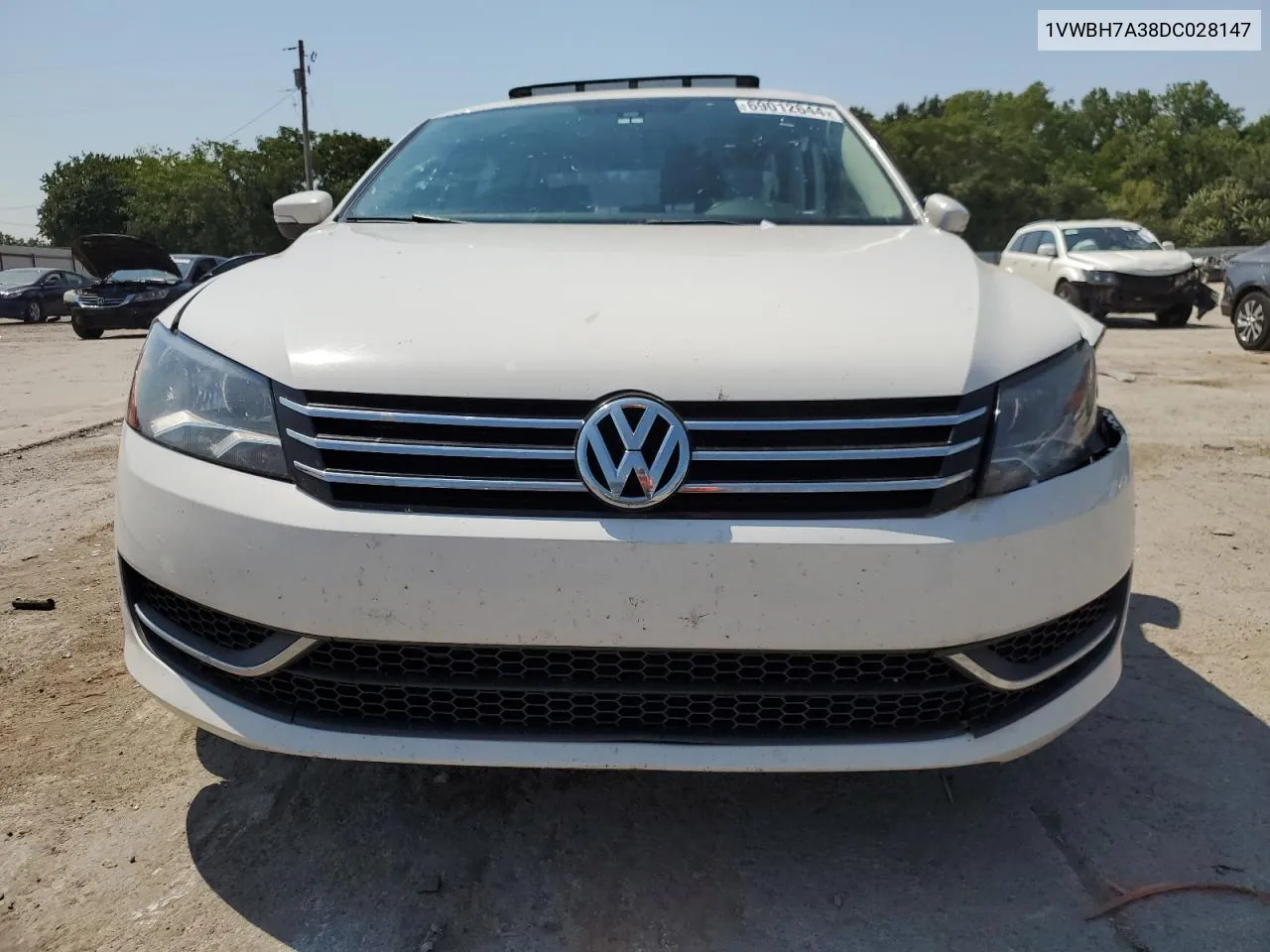 2013 Volkswagen Passat Se VIN: 1VWBH7A38DC028147 Lot: 69012644