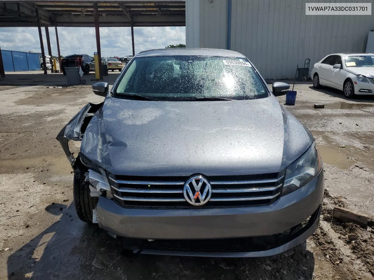 2013 Volkswagen Passat S VIN: 1VWAP7A33DC031701 Lot: 69639894