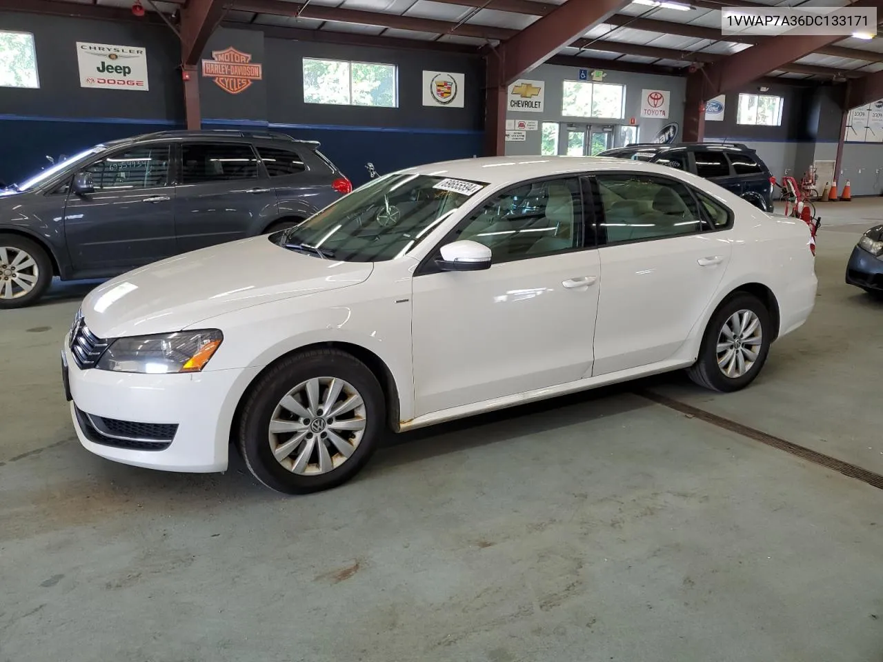 1VWAP7A36DC133171 2013 Volkswagen Passat S