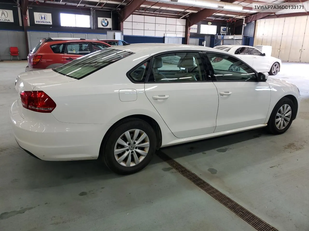 2013 Volkswagen Passat S VIN: 1VWAP7A36DC133171 Lot: 69655594