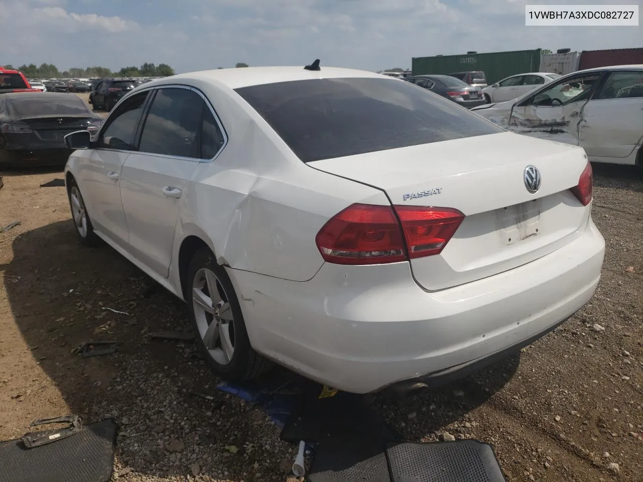 1VWBH7A3XDC082727 2013 Volkswagen Passat Se