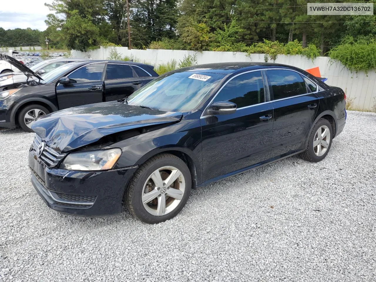 1VWBH7A32DC136702 2013 Volkswagen Passat Se