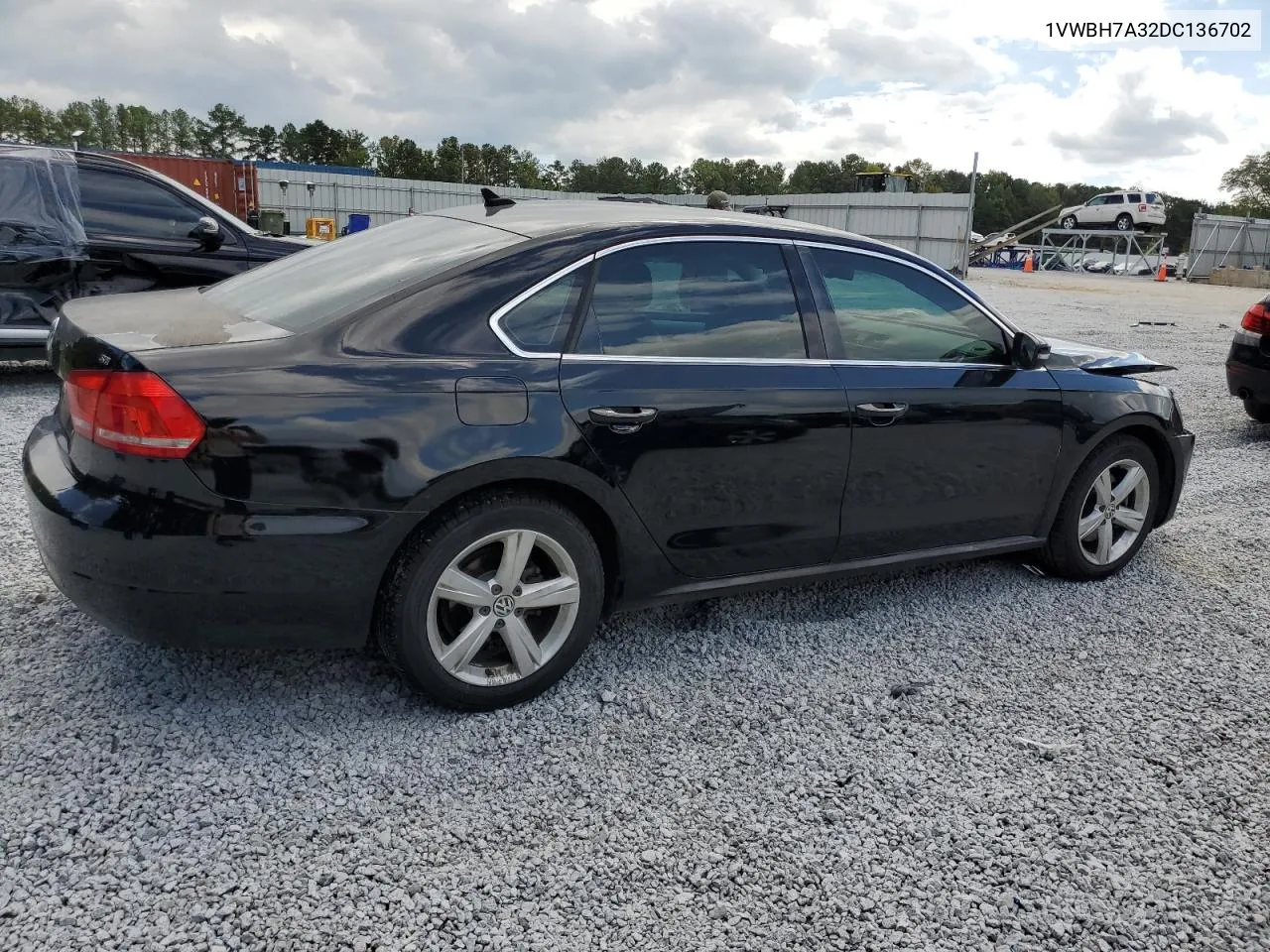 2013 Volkswagen Passat Se VIN: 1VWBH7A32DC136702 Lot: 69989204