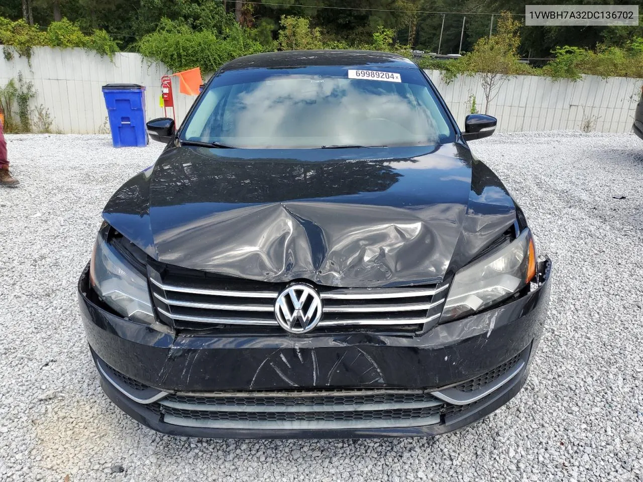 1VWBH7A32DC136702 2013 Volkswagen Passat Se