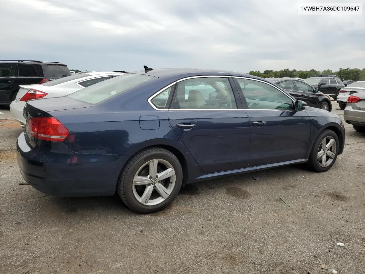 1VWBH7A36DC109647 2013 Volkswagen Passat Se