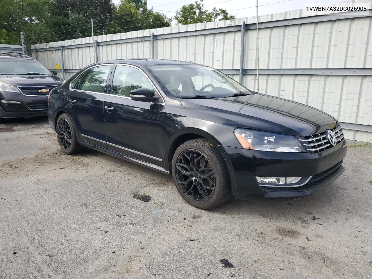 2013 Volkswagen Passat Se VIN: 1VWBN7A32DC026905 Lot: 70751114